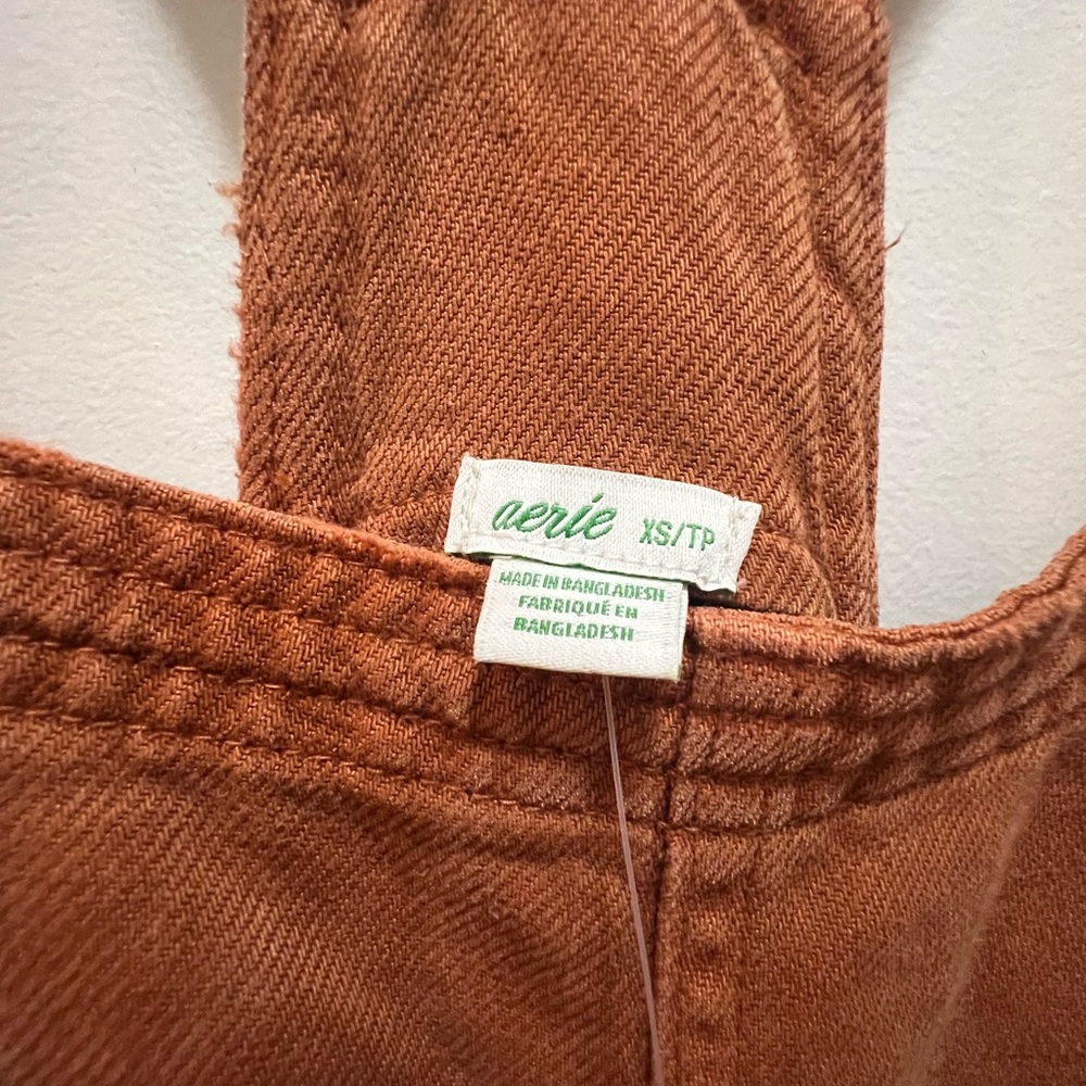 American Eagle Orange Overalls - Picture 7 of 9